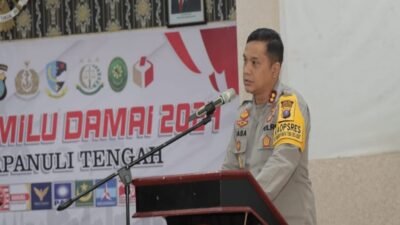 Polres Tapteng Gelar Forum Deklarasi Pemilu Damai 2024 Kabupaten Tapanuli Tengah