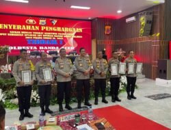 Satu Tahun Menjabat Di Polres AGARA, AKBP R Doni Sumarsono SIK MH Raih Dua Penghargaan Dari Kapolda Aceh