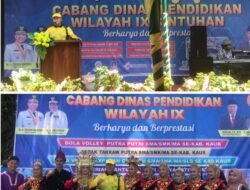 Gubernur Bengkulu Rohidin Mersyah Menghadiri HUT Ke 5, Cabang Dinas Pendidikan Bertempat di SMAN 3 Kaur Tanjung Iman Kecamatan Kaur Tengah