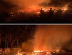Api Melalap Mess Tambak Udang Di Kelurahan Bandar, Kecamatan Kaur Selatan Kabupaten Kaur Bengkulu