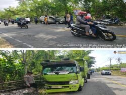 Kecelakaan Lalu Lintas kembali Terjadi Kali Ini Berada Di Wilayah Hukum Polsek Kaur Tengah