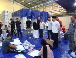 PJ Bupati Agara Lakukan Pantauan Kedua Kalinya Dalam Pelipatan Surat Suara Pemilu 2024