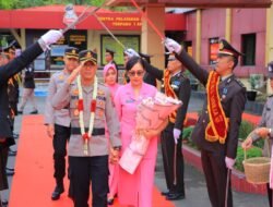 Pisah Sambut Kapolres Sibolga Yang Baru Dan Yang Lama, Tumpah Air Mata