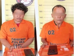 Guru SMA Negeri Tertangkap Saat Menjual Narkoba Jenis Sabu Kini Mendekam Di Tahanan Polres Taput