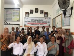 Rapat Fasilitas Pelatihan Saksi Partai Politik Pemilu 2024, Kecamatan Semidang Gumay
