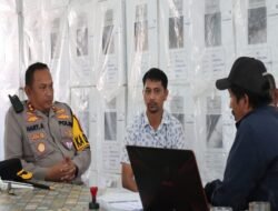 Kapolres Humbahas Cek Gudang Logistik Dan Gudang PPK Pastikan Aman
