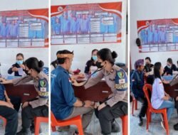 Dokkes Polres Taput Turun Berperan, Cek Kesehatan Petugas PPK, Panwascam Dan Personil Pengamanan Di PPK Se- Kabupaten Taput