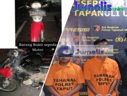 2 Pelaku Curanmor Berhasil Di Ringkus Sat Reskrim Polres Taput