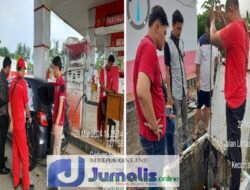 Pengawasan Dan Pengecekan SPBU Oleh Sat Reskrim Polres Kaur/ Polda Bengkulu Dan Unit Tipidter Sat Reskrim Polres Kaur