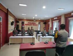 Ciptakan Polri Humanis Polres Rohul Rutin Giat Binrohtal