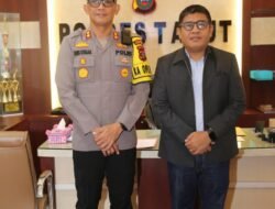 Penjabat Bupati Tapanuli Utara Silaturahmi Dengan Kapolres Tapanuli Utara