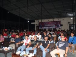 Polres Tebo Gelar Nonton Bareng Bersama Forkompinda Kabupaten Tebo Provinsi Jambi