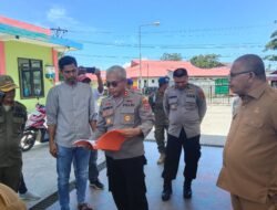 Pemda Bursel Bersama Polres Buru Selatan Lakukan Sidak Di Dua APMS Kota Namrole