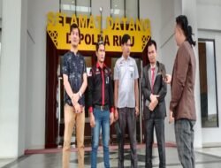 Bid Propam Polda Riau Tindak Lanjut Laporan  Kasus Penimbunan BBM illegal Di Kota Dumai, Ketua Umum Bersama Tiga Advokat Organisasi Team LIBAS Hadir Di Polda Riau