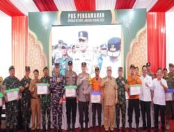 Tinjau Pos Pam Ketupat 2024, Kapolda Riau : Jadikan Polsek Jajaran Sebagai Tempat Penitipan Kendaraan