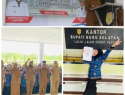 Bupati Bursel Serahkan SK PPPK Formasi 2023 Secara Simbolis