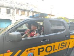 Polisi NYINYII Satuan Samapta Polres Sibolga, Laksanakan Himbauan Tertib Lalu Lintas Dijalan Raya
