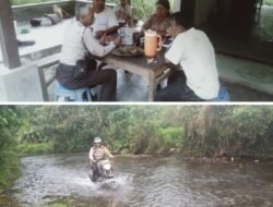 Aiptu Affandi Selaku Bhabinkamtibmas Lakukan Giat Sambang Dan Door To Door Sistem Cara Dekat Dengan Masyarakat