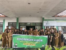 Gerry Anderson Gultom, SH, MH (Kasi Intelijen Kejari Humbahas) : Beri  Sambutan  Dengan Tema “Pencegahan Tindak Pidana Korupsi”