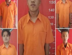 Gercep Pihak Polres Humbahas;  Dalam Waktu Kurang Dari 1×24 Jam, Polres Humbahas Bekuk Kawanan Pencuri Bobol Sekolah SMK NEGERI Onan Ganjang Humbahas