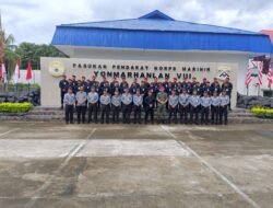 Maulidi Hilal Sekretaris BPSDM Hukum Dan Ham RI Bertindak Sebagai Inspektur Upacara Dalam  Kegiatan ( Kasamaptaan ) Angkatan IX TA 2024