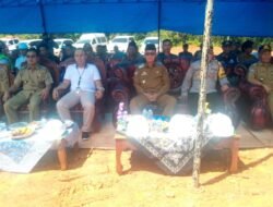 Bupati Kaur Resmikan Peletakan Batu Pertama Pembangunan RS Pratama Kaur