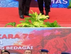 Korps Sabhara Serdang Bedagai Mengikuti Upacara Hari Bhayangkara Ke 78 Dipolres Sergai