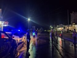 Polres Toba Rutin Gelar Razia Dan Patroli Cipta Kondisi Di Malam Hari