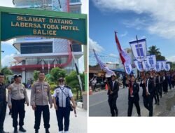 Polres Toba Jamin Pengamanan Sinode Gereja HKI Ke- 64 Berjalan Aman Dan Kondusif