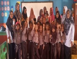 TK Darma Wanita Dan SD N 1 Bumi Dipasena Abadi Laksanakan Bulan Imunisasi Anak Sekolah ( BIAS )
