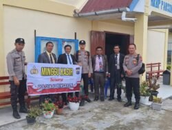 Kapolsek Habinsaran Turun Ke Tengah Masyarakat, Antisipasi Kerawanan Kamtibmas