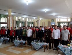 Kalapas Tebing Tinggi Diwakili Kaur Umum Lapas Tebing Tinggi, Josua Nainggolan, Hadiri Pelantikan DPC PWRI Kota Tebing Tinggi