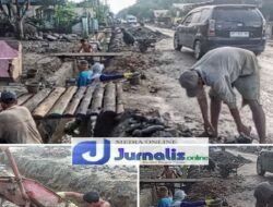 Proyek Drainase Milyaran Di Desa Marjanji Kecamatan Sipispis Diduga Asal Jadi
