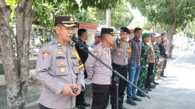 Polres Tulang Bawang Kerahkan 300 Personel Gabungan Amankan Debat Publik Perdana Cabup Dan Cawabup