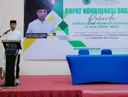 Pejabat Wali Kota Tebing Tinggi Berharap MUI Jalin Komunikasi Dan Koordinasi Di Kecamatan Dan Kelurahan