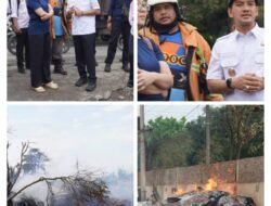 Kebakaran Hebat Melanda Panglong 88, Wali Kota Tebing Tinggi Sampaikan Keprihatinan Mendalam
