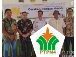 PTPN IV Palmco Gelar Gerakan Pangan Murah Di 8 Desa Wilayah Kebun Gunung Pamela
