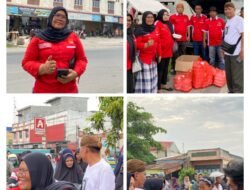 PWRI Kota Tebing Tinggi Berbagi Takjil kepada Masyarakat Fan Buka Puasa Bersama