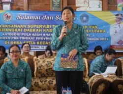 Wakil Ketua TP PKK Taput Pimpin Supervisi Desa Setia Dalam Rangka Lomba Desa Percontohan Tingkat Provinsi Sumatera Utara