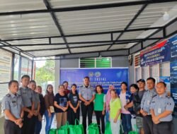 Sambut Peringatan Hari Bakti Pemasyarakatan Ke- 61, Rutan Tarutung Gelar Bakti Sosial Kepada Masyarakat Yang Kurang Mampu