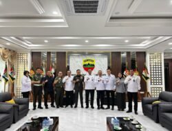Jalin Sinergitas Kakanwil Ditjenpas Sumut Yudi Suseno, Jajaran Dan Sejumlah Ka.UPT Medan Sekitar Lakukan Anjangsana Ke Kodam I/Bukit Barisan
