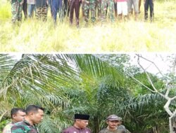 Jum’at Bersih Dalam Rangka Mendukung Terwujudnya Program Kampung Pancasila Koramil 416-05/MT