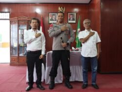 Kapolres Humbahas Laksanakan Kegiatan Jalin Silaturahmi Ke Kantor DPRD Kabupaten Humbang Hasundutan