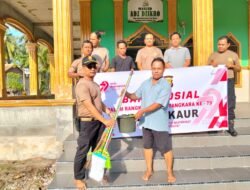 Sambut Hari Bhayangkara Ke-79, Polres Kaur Gelar Bakti Religi Di Sejumlah Tempat Ibadah