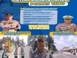 Satlantas Polres Tebo Gelar Operasi Patuh 2025 Bersama DISHUB Kabupaten Tebo