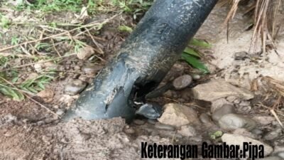Terulang Lagi, Pipa Pembuangan Limbah PKS TSP Silau Padang Diduga Sengaja Dirusak Dan Dibocori OTK