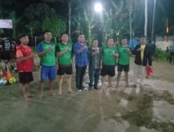 Kepala Desa Hiliganoita Melaksanakan Turnamen Futsal Antar Dusun