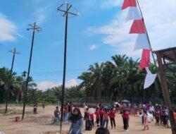 Perayaan HUT Ke-80 RI Di Desa Silau Padang.Menjunjung Tinggi Kebersamaan Dan Persatuan