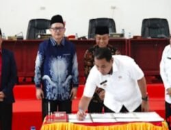 Ketua DPRD Kabupaten Nias Selatan EliSATI HALAWA ST. Dihadiri Gelar Rapat Paripurna Penetapan KUA Dan PPAS APBD Tahun Anggaran 2026