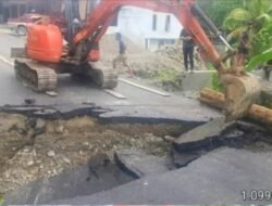 UPTD PUPR Provinsi Penanganan Darurat Box Culvert Yang Putus Di Moi